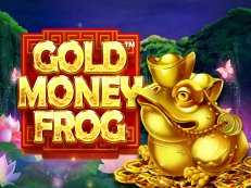gold money frog